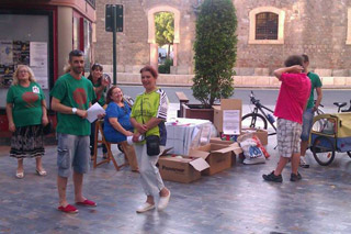 Campaña de recogida de alimentos de la Red Solidaria de Cartagena